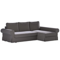 Backabro sofa Bed with Chaise Longue Cover