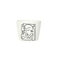 Cover for flower pot Face II 8cm