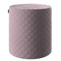 Quilted Barrel Pouffe