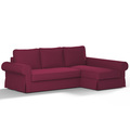 Backabro sofa Bed with Chaise Longue Cover
